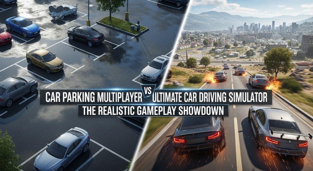 Car Parking Multiplayer vs Ultimate Car Driving Simulator