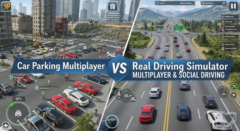 Car Parking Multiplayer vs Real Driving Simulator: Which One Feels Closer to Real Life?