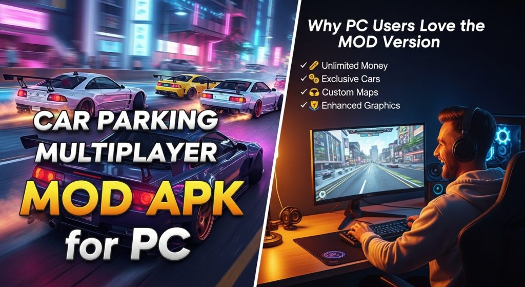 Car Parking Multiplayer MOD APK for PC