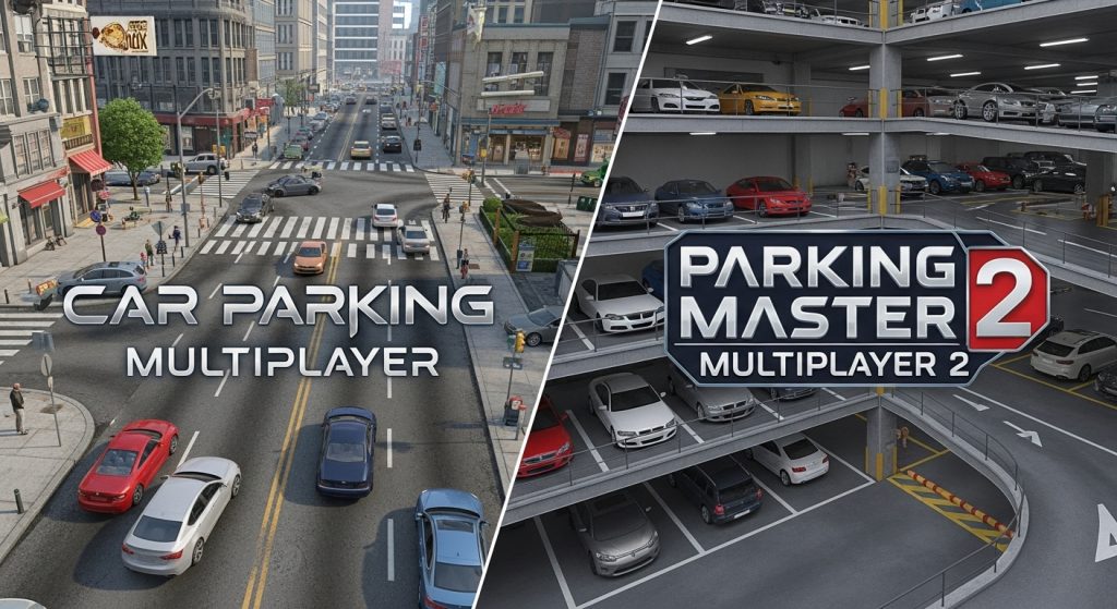 Car Parking Multiplayer vs Parking Master Multiplayer 2
